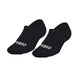 Black Upper and White Sole
