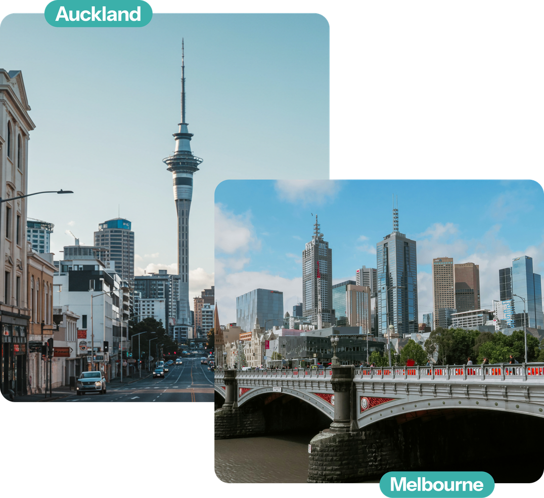 OSZEA — Auckland and Melbourne